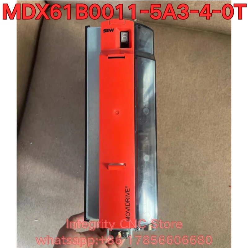 Second-hand MDX61B0011-5A3-4-0T inverter function test is normal