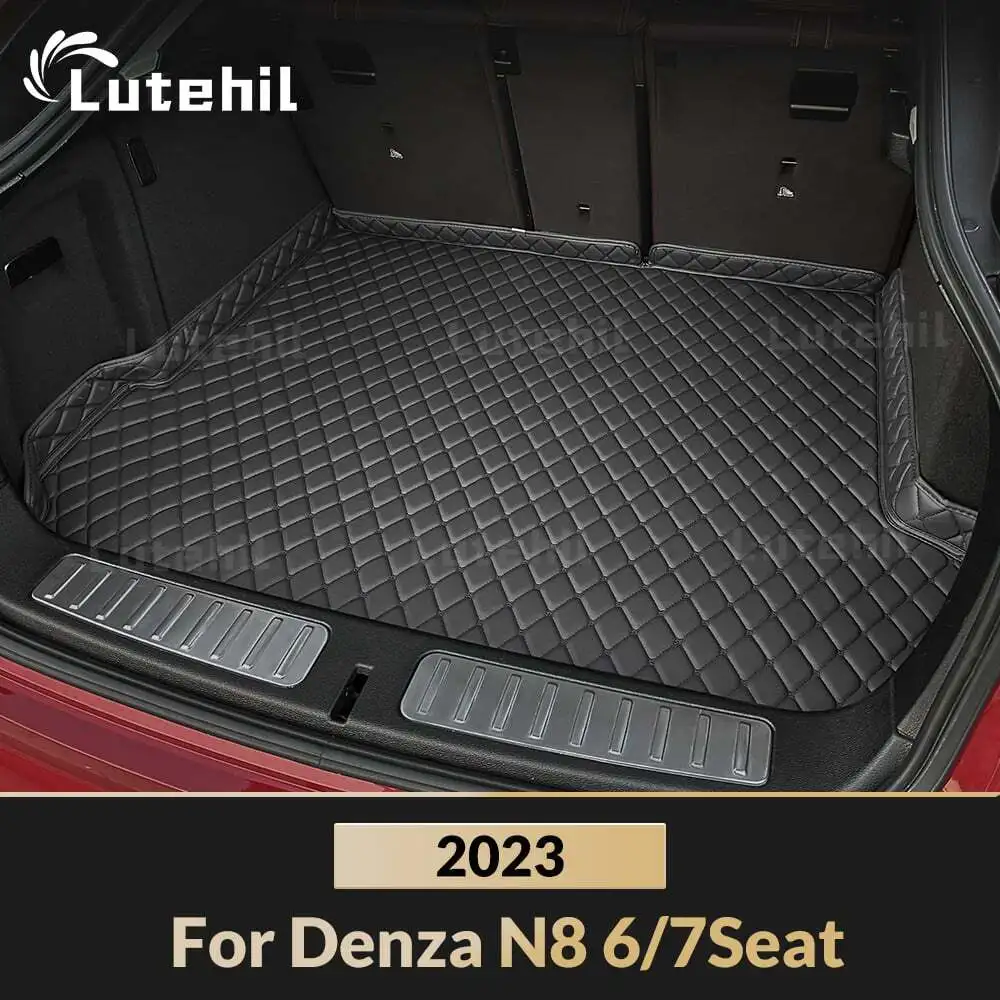 

For Denza N8 6/7Seat 2023 Custom Car Trunk Mat Anti-dirty Pad Protective Pad Cargo Liner Auto Interior Accessories