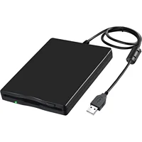 Unidad lectora de disquete 3,5 ""1,44 MB FDD unidad de disquete USB externa para Windows 11/10/8/7/XP/Vista Mac PC portátil de escritorio