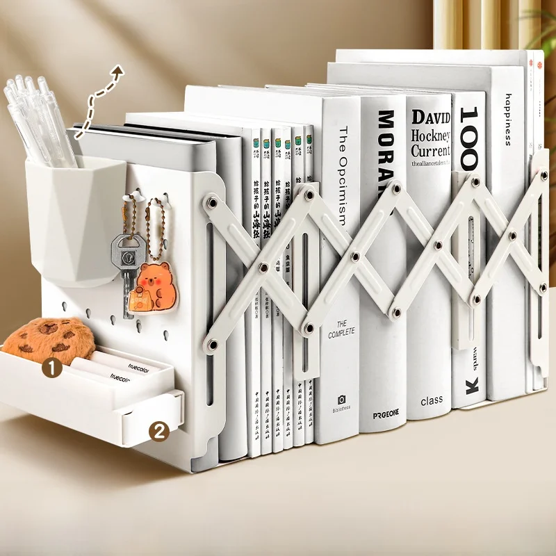 expandable-bookends-shelf-desktop-organizer-storage-rack-for-book-table-space-saving-design-home-office-supplies-accessory