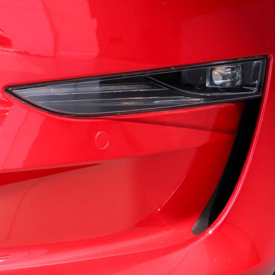 

Для Tesla Model 3 2021 2022, автомобильные фары, противотуманные фары, крышка объектива, противотуманная лампа, абажур, прозрачный абажур, маска