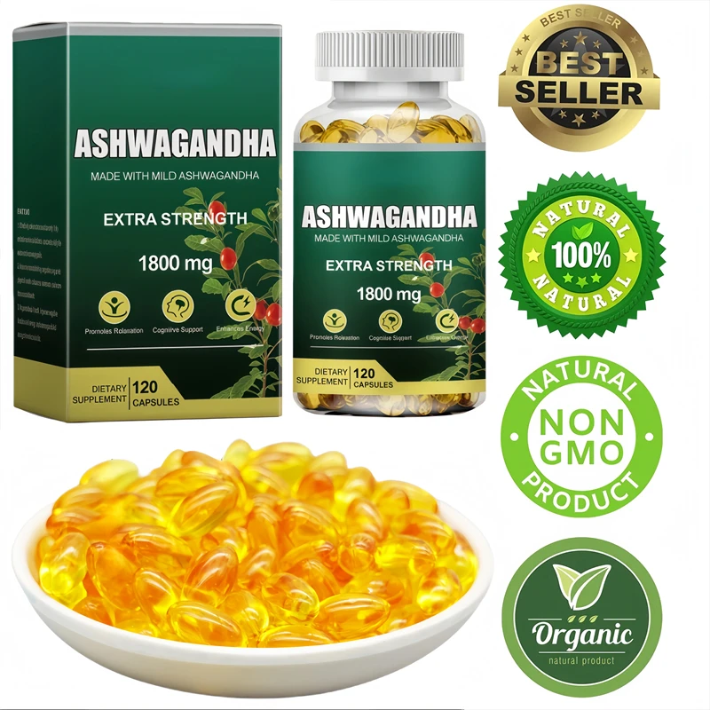 

Оригинальные капсулы Pure Ashwagandha Oyster, мужская добавка для улучшения стресса, фокуса, мозга, энергии, поддержки здоровья сна