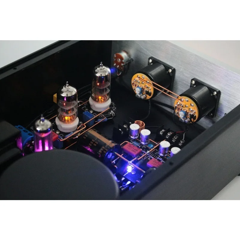 Hybrid Tube Point-to-Point Amplifier L4780/TDA7293/LM3886 6N3/5670 Tube Preamp HiFi Desktop Finished Amp