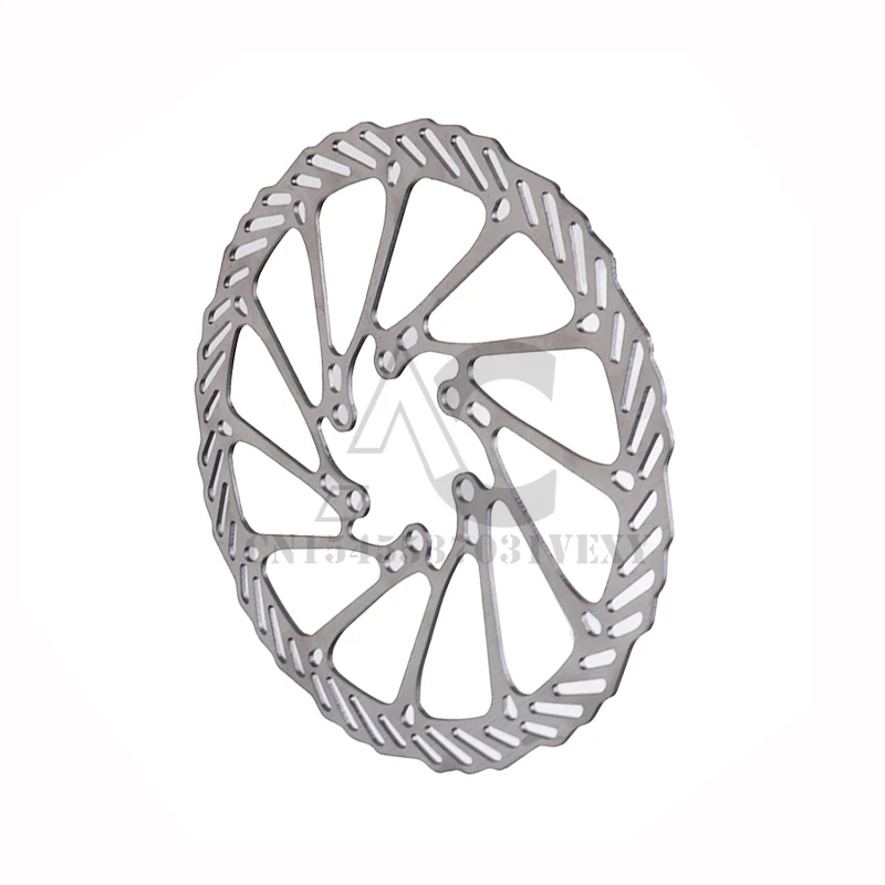 1 piece bicycle brake rotor 160mm 203mm rotor mountain bike centerline 6 hole rotor suitable for road bike disc brake rotor