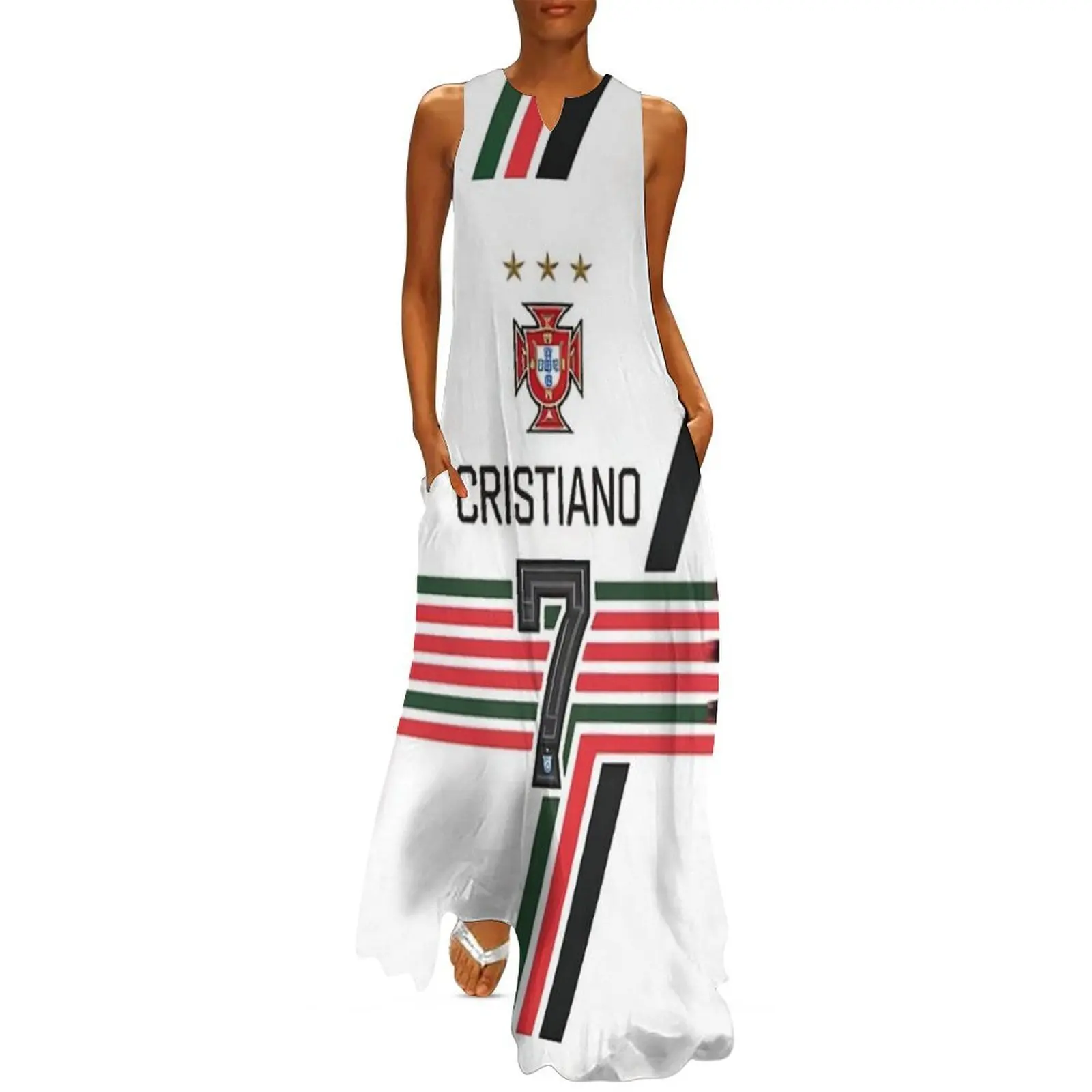 

Cristiano 7 the Portugal national football Long Dress women's summer dress 2025 evening dress woman summer daily