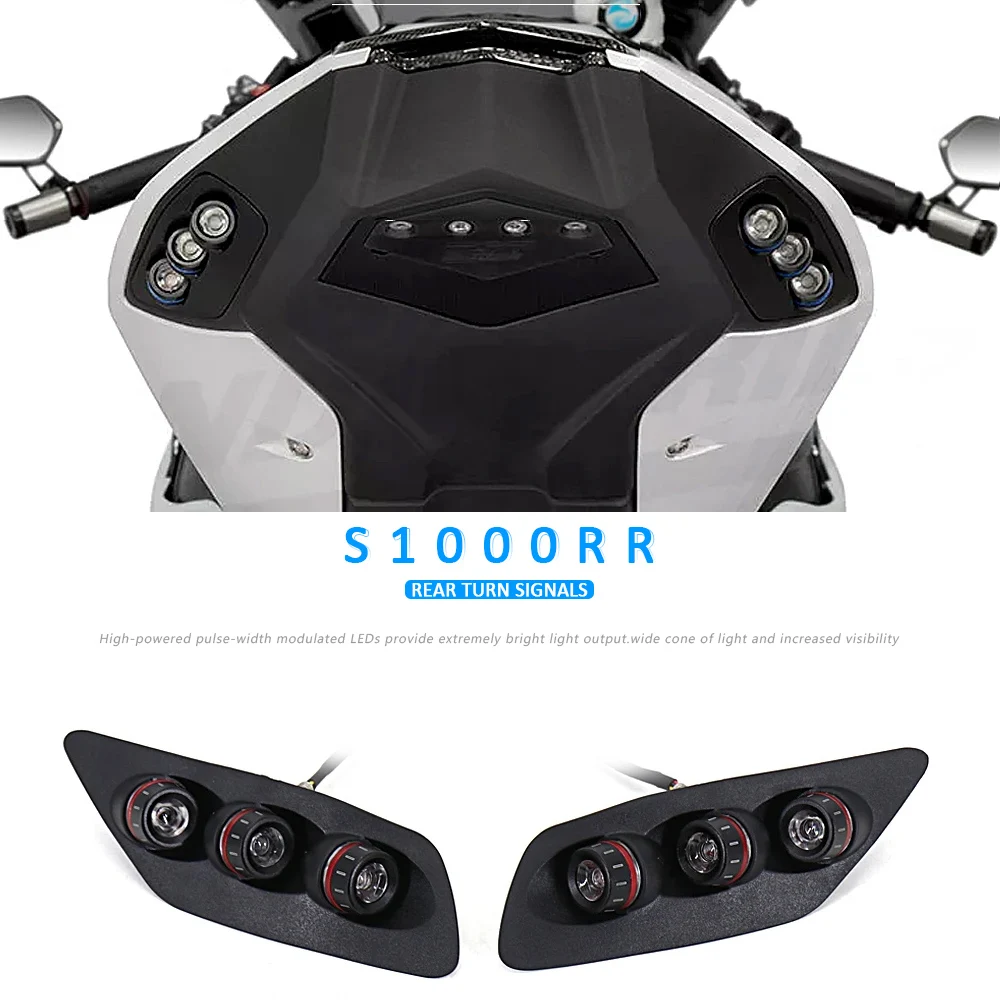 

2020 2021 2022 Для мотоцикла BMW S1000RR S1000RR S 1000 RR: Светодиодный задний фонарь-указатель поворота, лампа-мигалка, аксессуар