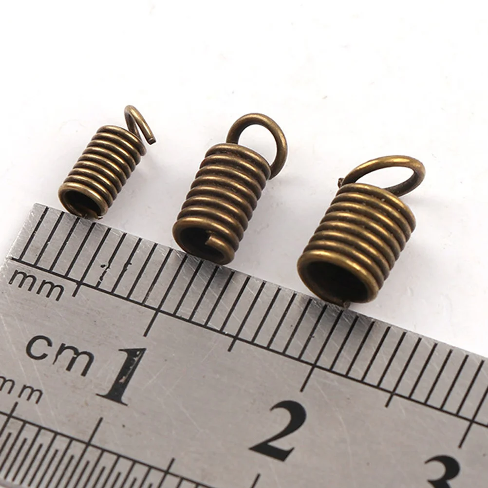 5Packs Spring Buckle Jewelry Connectors 3x7mm DIY Necklace Bracelet Clasp Handmade Crafts Brass Slide Lock