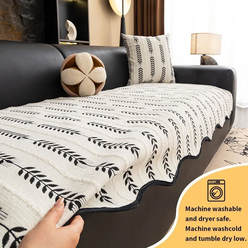 1PC-2025 Neue Alien Sofa Kissen Vier Jahreszeiten Universal Licht Luxus Nicht Slip Gerade Sitzkissen