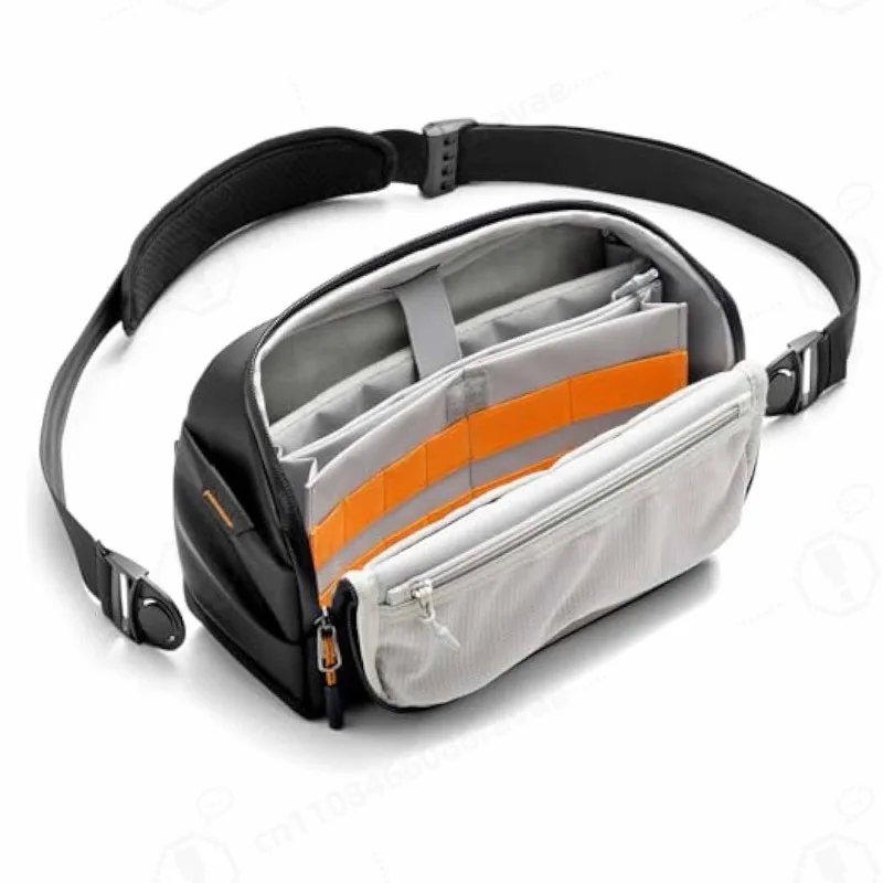 Detachable desktop organizer pouch + protective crossbody bag for daily storage and carry