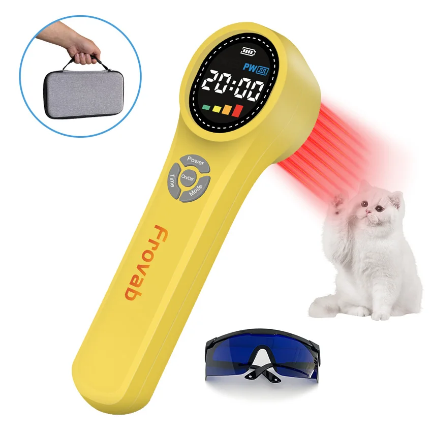 1760mW LLLT Low Level Laser Therapy Cold Laser Therapeutic Device Physicaltherapy for Joint Neck Knee Pain Arthritis Neuropathy