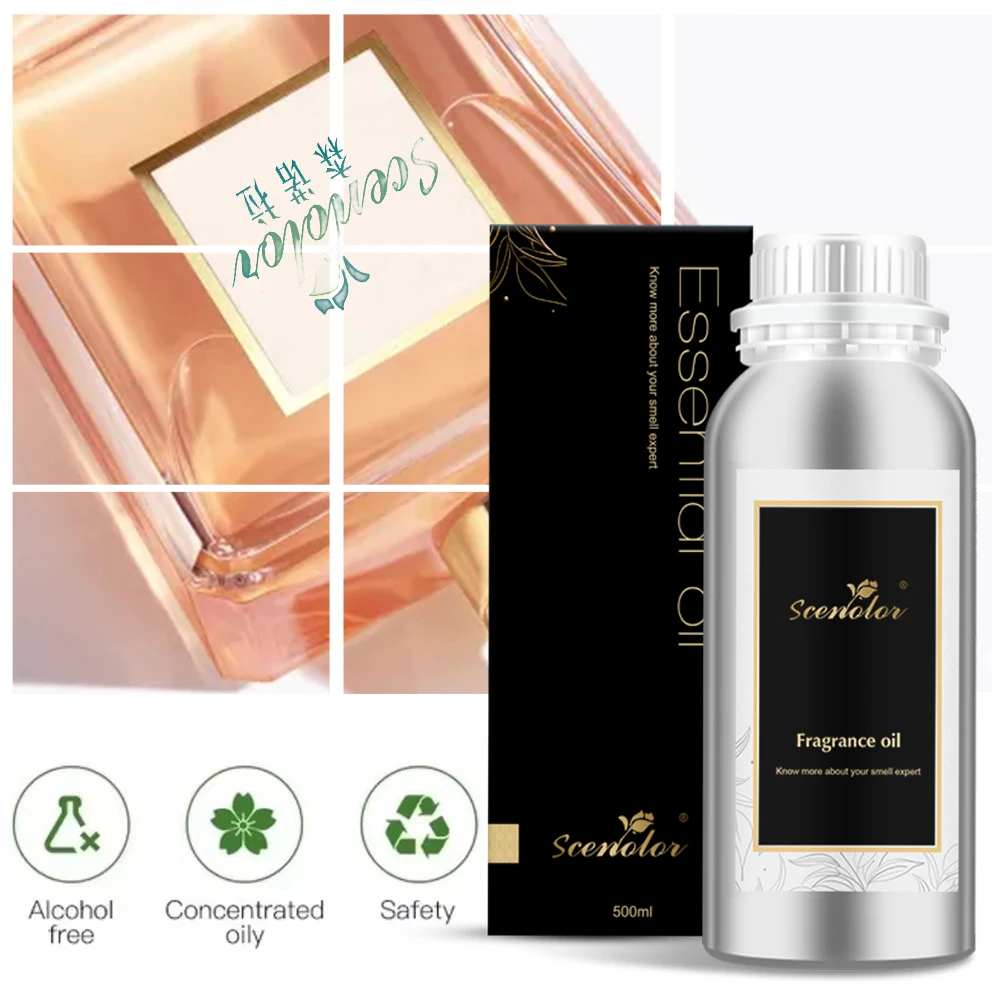 500ML Long Lasting Perfume Oils Chxnel COCQ Well-Concentrated Essential Oils For Aroma Diffuser Refill Home Hotel Air Freshener