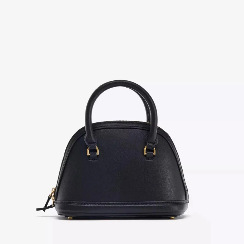 

Fashion Designer Bags for Women Handbags Black Shell Bag High Quality PU Leather Boston Shoulder Crossbody Bag Small Clutch Chic