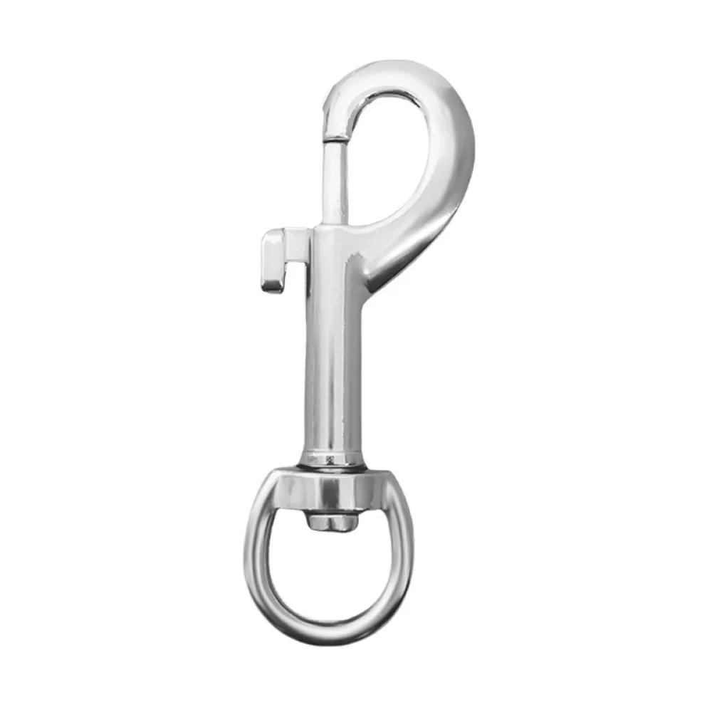 High Strength Zinc Alloy Lobster Claw Snap Hook For Pet Leash Handbag Strap Key Ring Hardware Buckle Accessory Clip