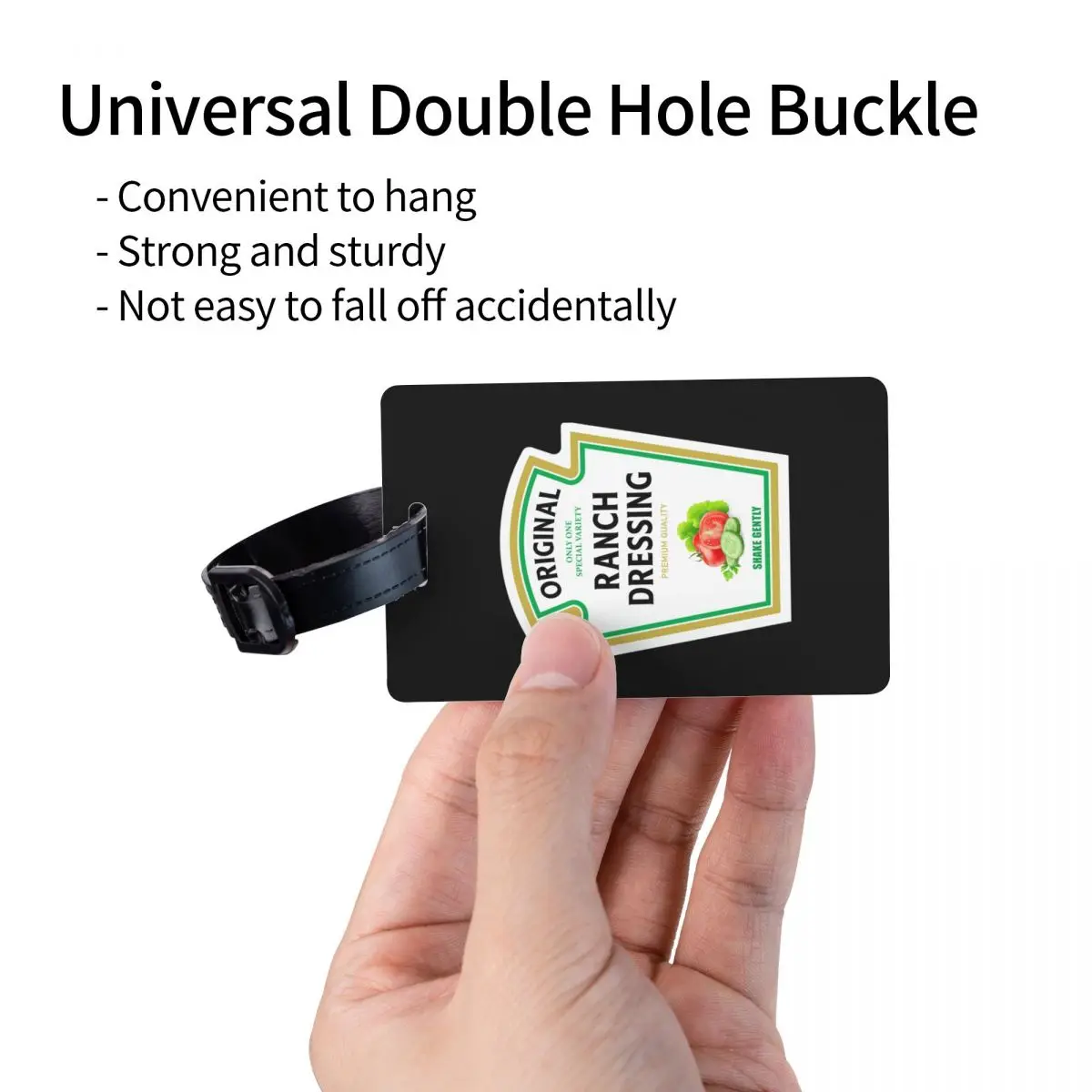 مزرعة خلع الملابس هالوين زي مطابقة الخردل كيتشب مايو علامة الأمتعة لحقائب السفر علامات الأمتعة غطاء الخصوصية معرف التسمية