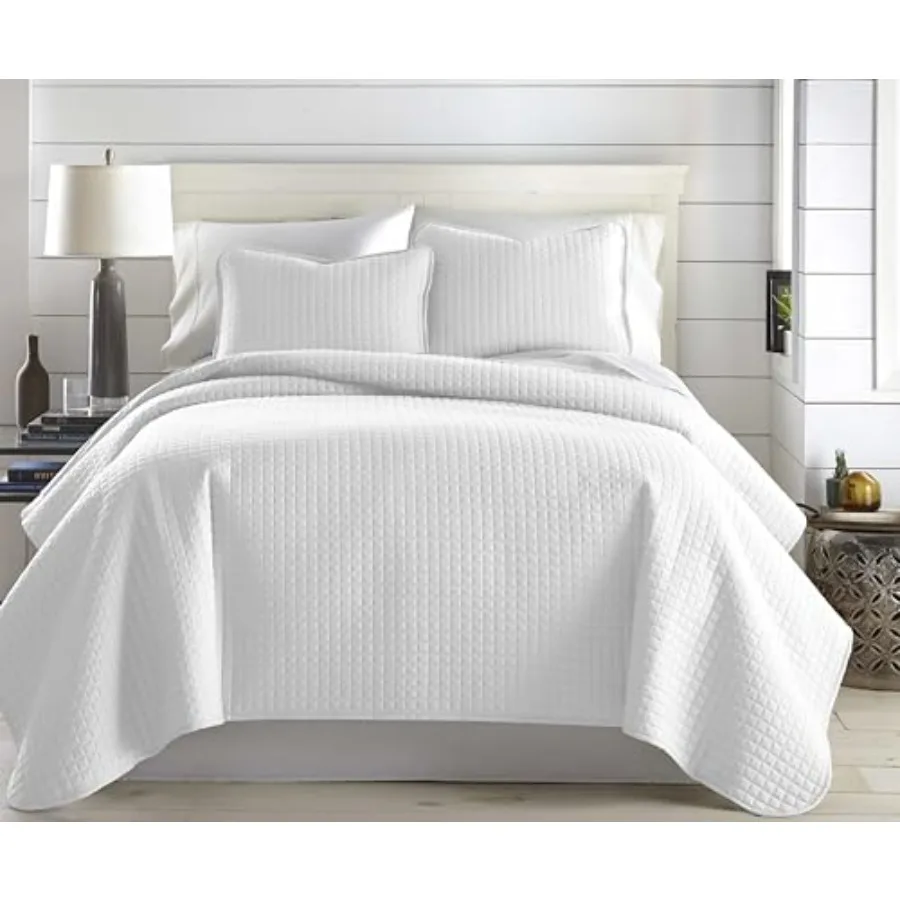 

Комплект постельного белья Southshore Fine Living Inc. King Quilt с наволочками, покрывалом и роскошным покрывалом King Size для кровати