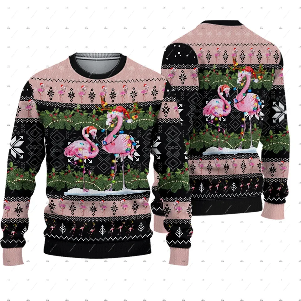 Christmas Santa Claus Cospaly Jesus Vintage Retro Ugly Sweater 3DPrint Harajuku Casual Pullover Funny Unisex Winter Sweatshirt W