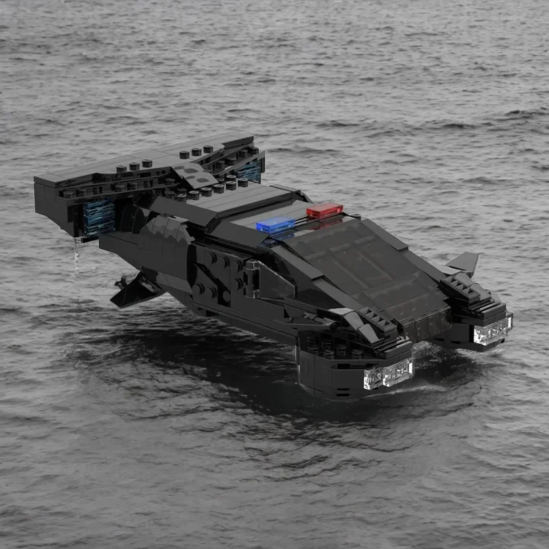 

457 шт. креативные строительные блоки MOC, чемпион города, киберпанкстар 2077 MAX-TAC, полицейский автомобиль, игрушка «сделай сам», детский подарок на день рождения, блоки