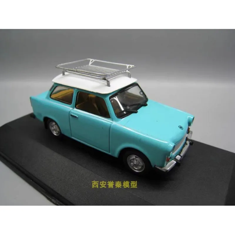 Diecast 1:43 Scale Trabant 601 S De Luxe 1982 Alloy Model samochodu dla dorosłych Pamiątka Klasyczny wyświetlacz statyczny Kolekcja zabawek Prezent