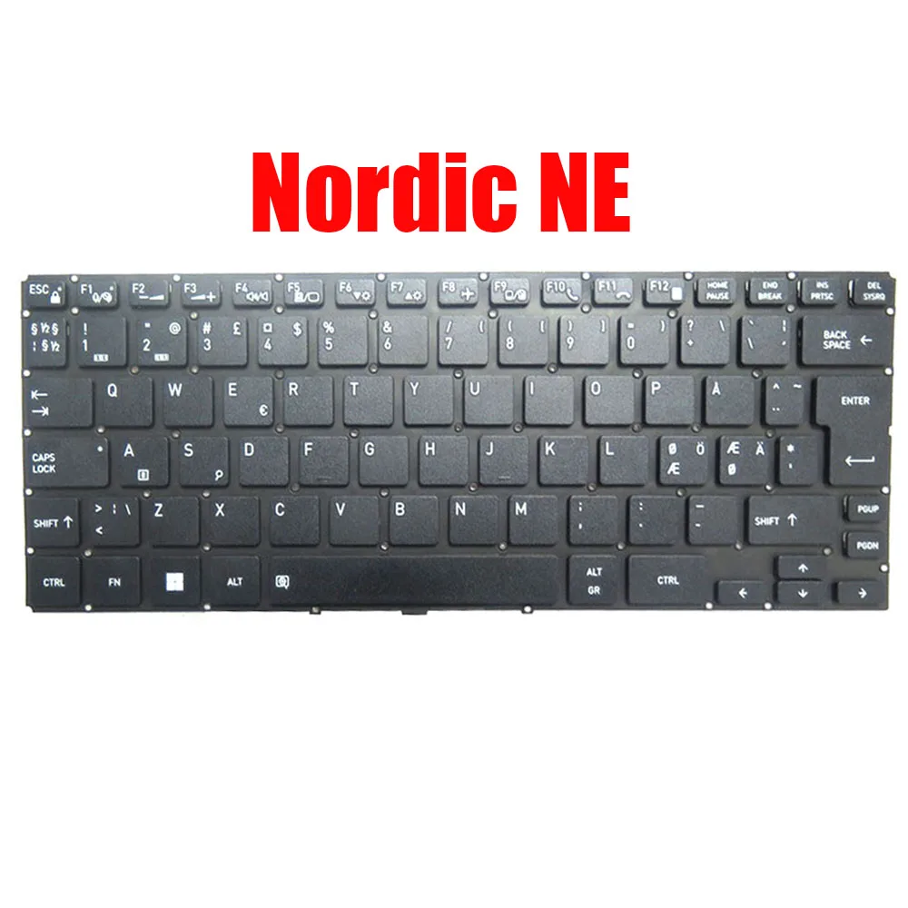 V6322A NE PO IT CZ FR AR US UK JP PK133TX1A05 07 08 09 13 14 20 23 26 لوحة مفاتيح الكمبيوتر المحمول الشمال البرتغال إيطاليا التشيكية الفرنسية الأسود #4