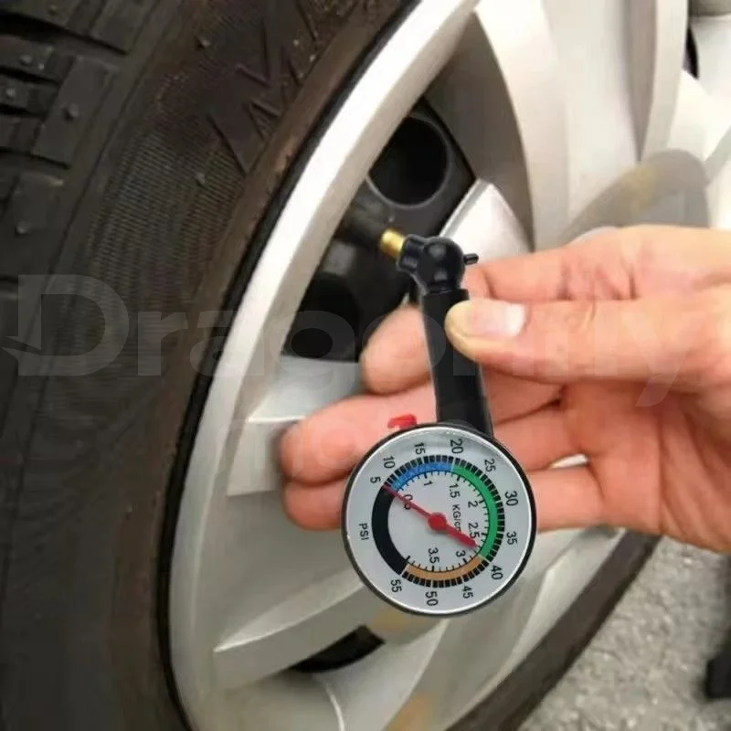 1pc Tire Pressure Gauge Car Tire Pressure Meter Car Tire Pressure Watch High Precision Tire Pressure Monitor