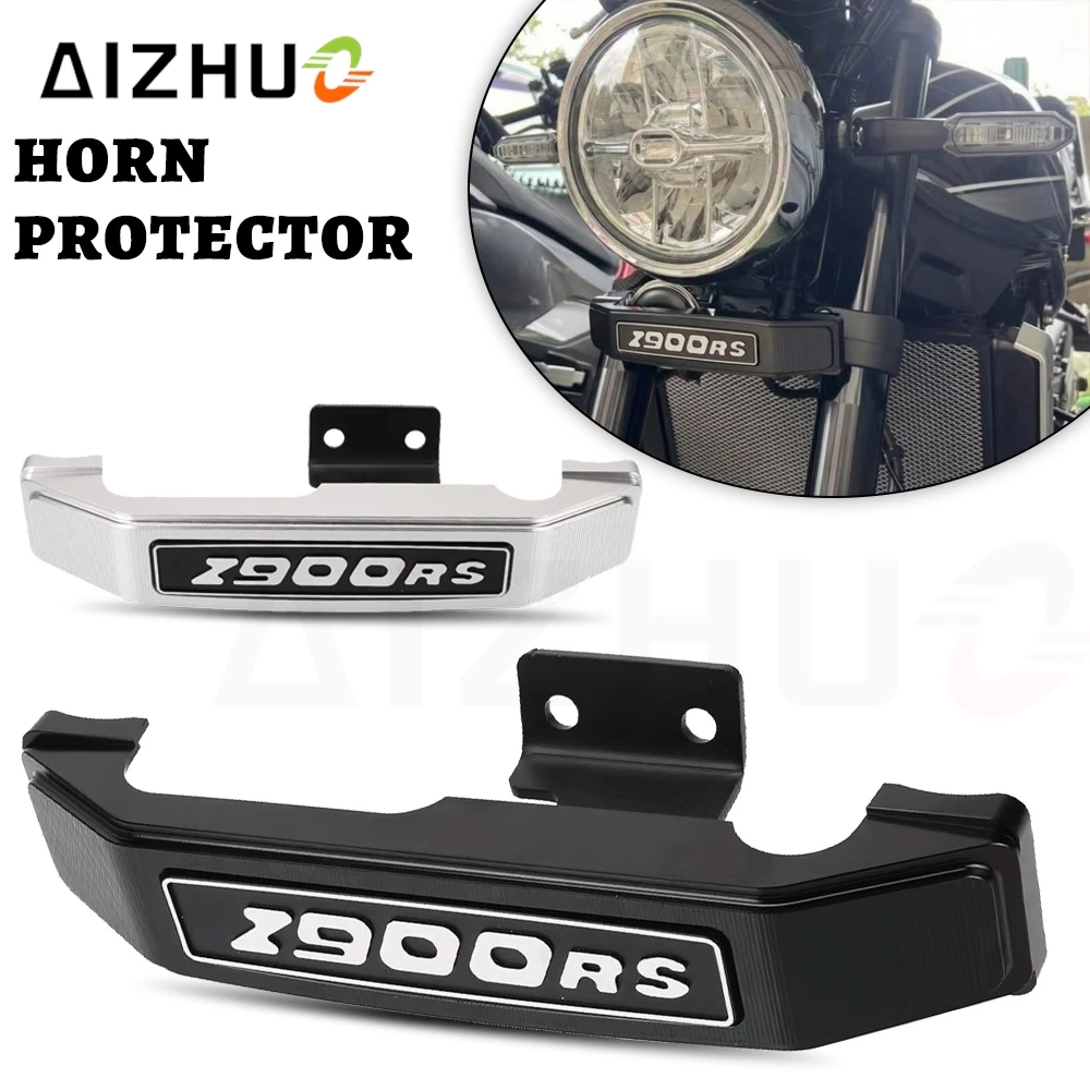 Fork Tubes Cover For Kawasaki Z900RS Z 900RS 900 RS 2018-2024 2025 Decorative Cover of The Horn Under The Headlight Accessories