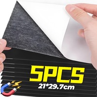 Cutting Magnetic Mat Self-Adhesive Magnetic Sheets Sticker A4 Flexible Rubber Magnet Sticker for Refrigerator Photo Magnet Tape