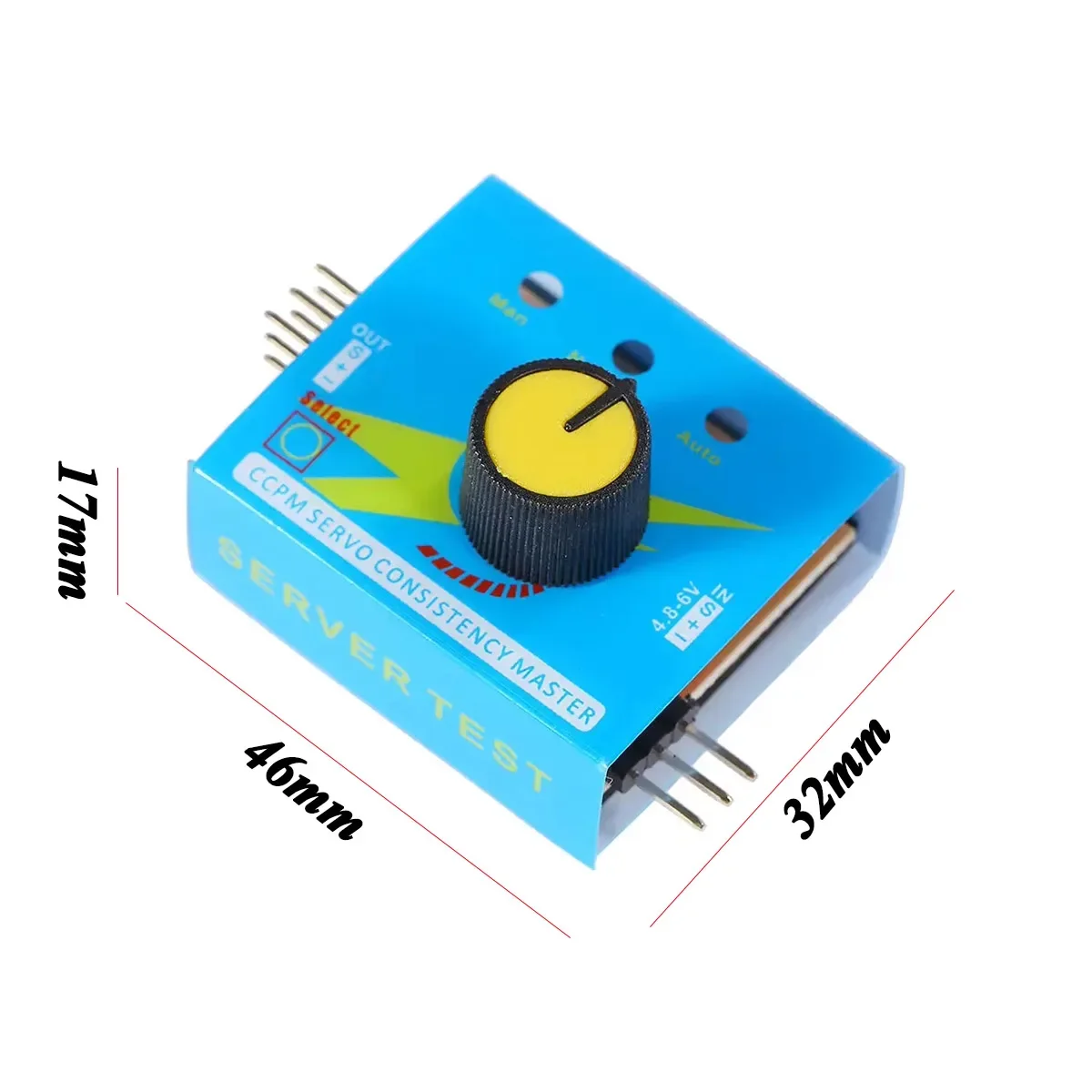 3CH Multi Servo Tester ESC Regulacja kontrolera prędkości przekładni kierowniczej Miernik CCPM Master Checker dla części samolotów RC