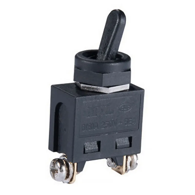 AC 250V Speed Regulating Switch Lock on Power Tool Electric Drill Speed Control Trigger Button Switch, Black