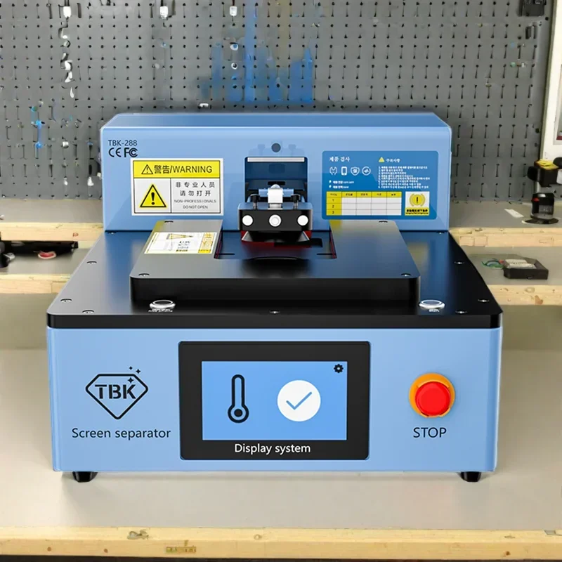 Máquina de eliminación de pantalla de Control inteligente automático 288 110V-240V para herramienta de reparación de desmontaje de pantalla LCD de teléfono móvil