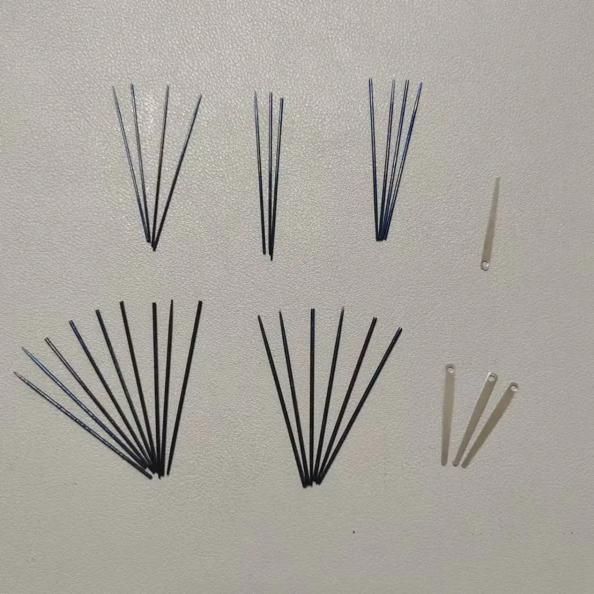 Tenor Saxophone Spring Needle Reed Set - Broiled Blue Repair Accessories - Pack of 10