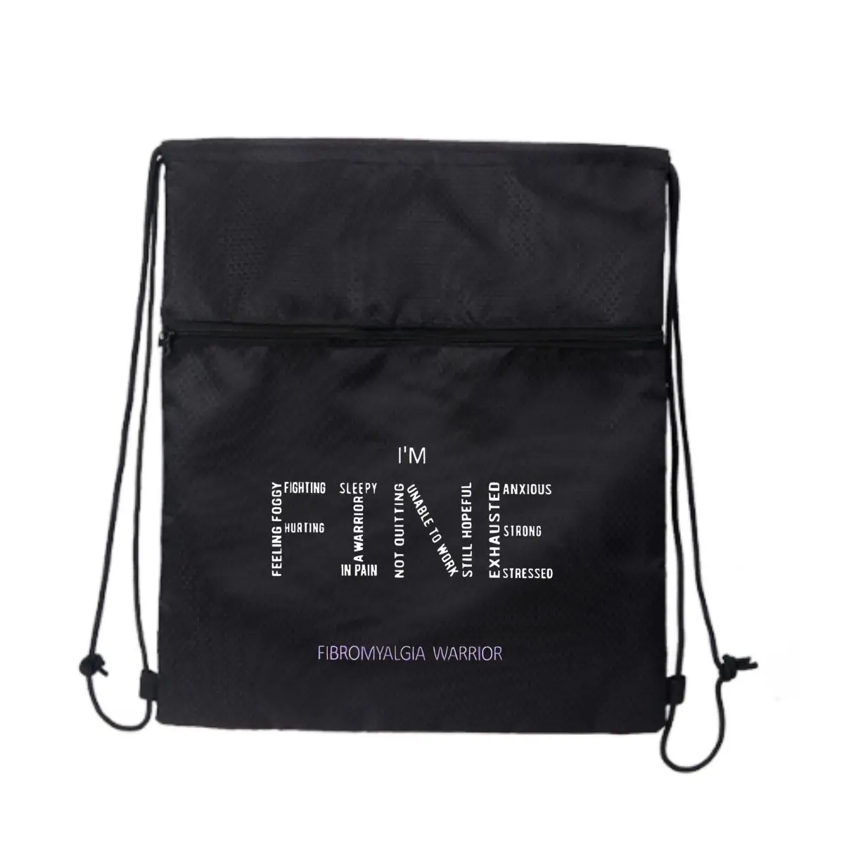 

Рюкзак с тонким текстом и синим фоном на шнурке, унисекс, школьная спортивная сумка для спортзала