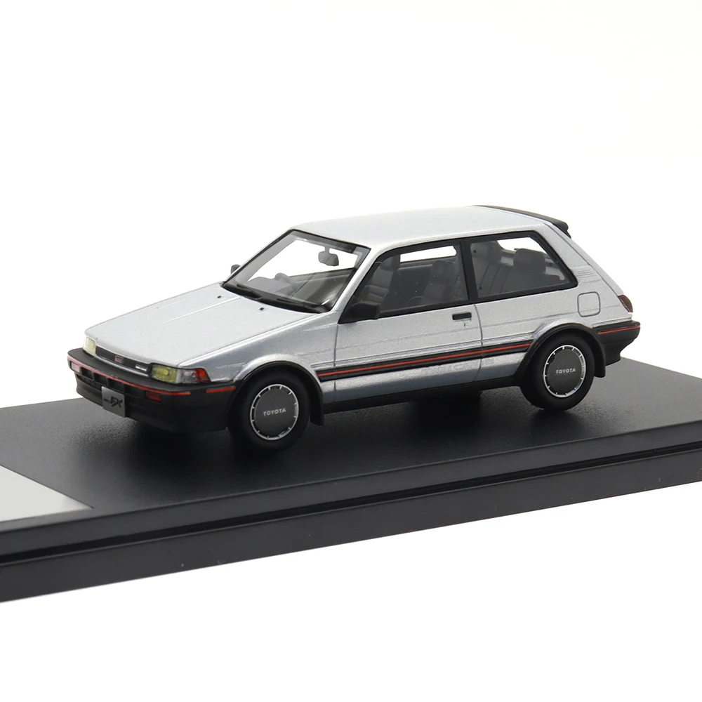 Hi-story Marke Modellautos Maßstab 1/43 COROLLA【FX-GT (1984)】Harz Auto Spielzeugfahrzeuge Metall Modellauto Dekoration Kinder Geschenk Junge