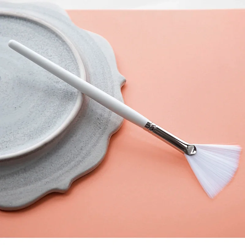 1/3 Uds. Brochas de maquillaje para base con forma de abanico, brocha multifuncional para máscara Facial, aceite esencial, herramientas de maquillaje de belleza para mujeres