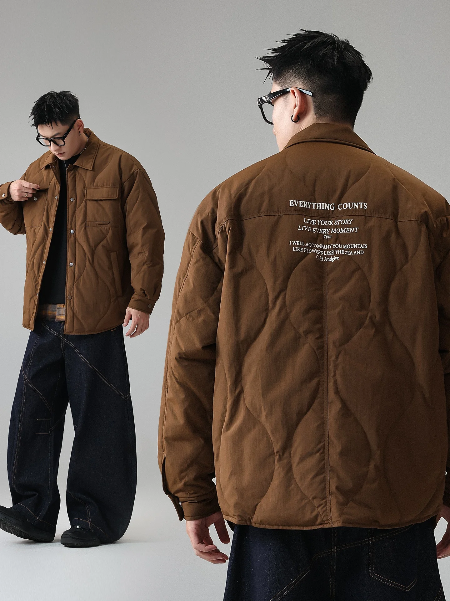 

Мужская легкая пуховая куртка 90% пух, белая, винтажная, с отложным воротником, зимняя, повседневная, теплая, модная