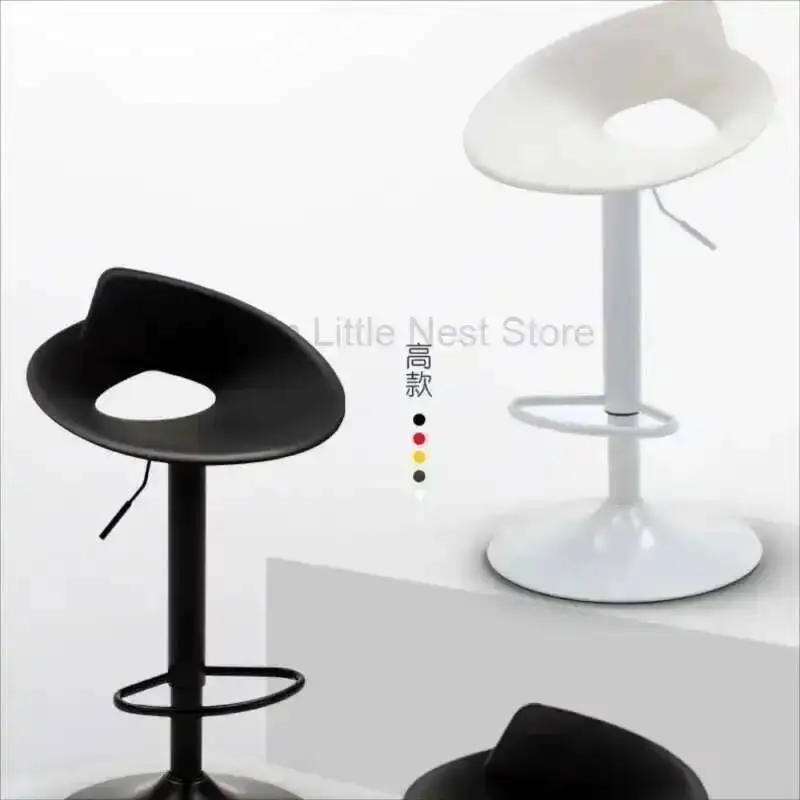 

Up Designer Reception Bar Chairs Minimalist Make Swivel Adjustable Height Bar Stools Backrest Relaxing Sillas Home Decoration