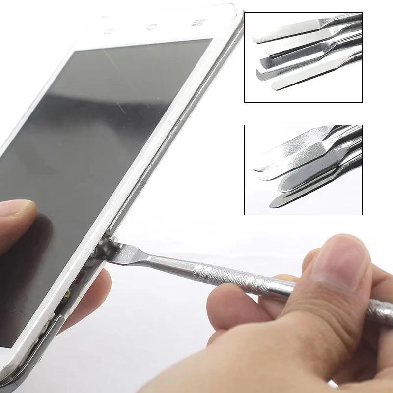 Double-ended Stainless Steel Metal Spudger Pry Bar Multi Repair Tool Electronic Repair Spudger Mobile Phone