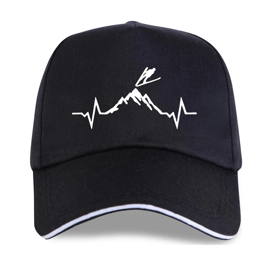 Funny Triathlon Heartbeat Printed Outdoor Sport Baseball Cap Retro Fashion Adjustable Men Women Caps Hip Hop Hat YOUR LOGO