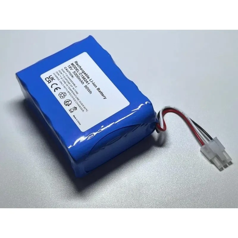 C1582A1 18V 5000mAh 90Wh Lithium Ion Battery for ANTHBOT Genie 1000/3000 Lawn Mower Rechargeable Battery