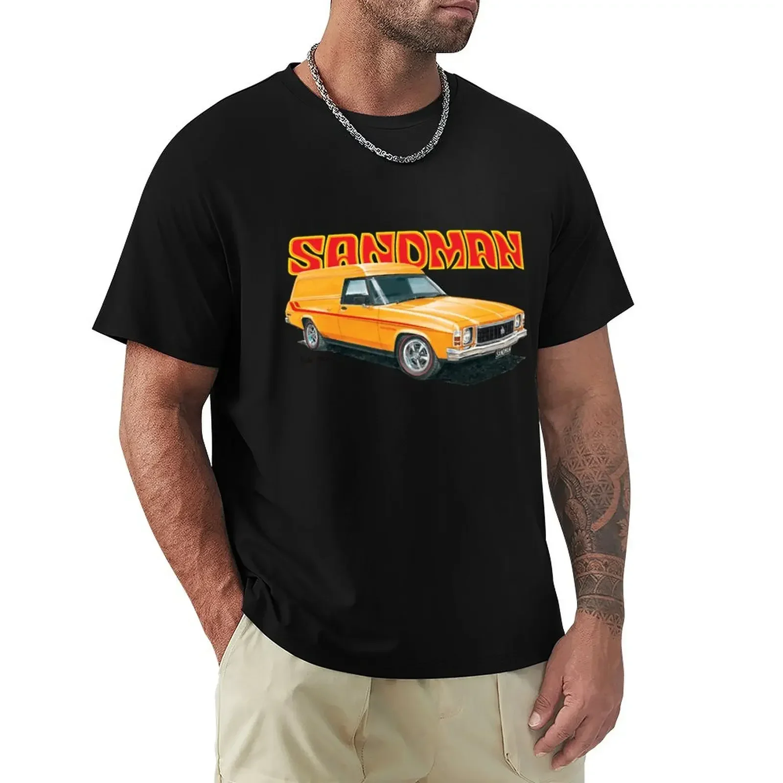 

Аниме одежда кавайная одежда таможенная Футболка мужская Holden HX Sandman Panelvan дизайнерская футболка оверсайз Графический Забавный летний хлопок