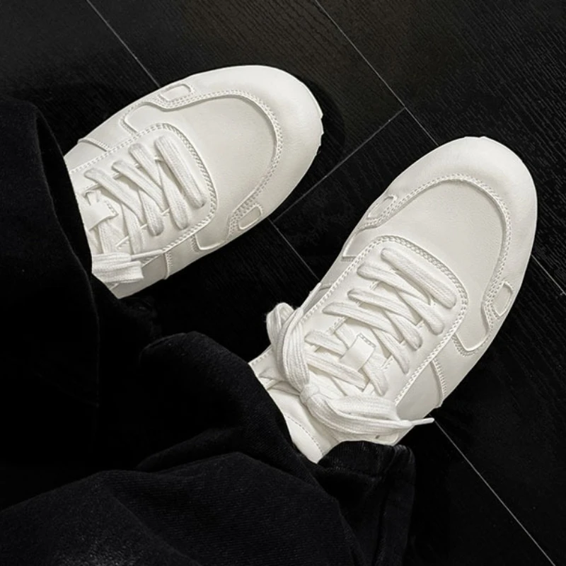 

Мужские повседневные туфли, новые, разноцветные, на плоской подошве, низкие, с круглым носком, кожаная подошва, мягкая, легкая, для активного отдыха