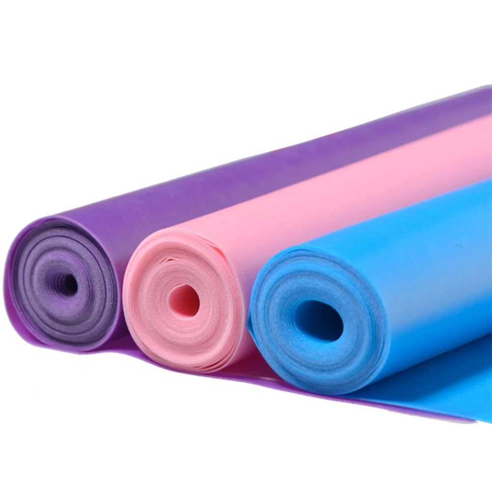 

3pcs Yoga Resistance Bands Stretch Belts Exercise Fitness Home Gym Non-Slip Elastic Strap For Stretching Flexibility Training