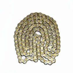 Original Gold KMC 219 219H 108 110 112 114 116 126 Links Motorcycle Driving Chain for Pit bike Dirt bike Go kart ATV MOTORCYCLE