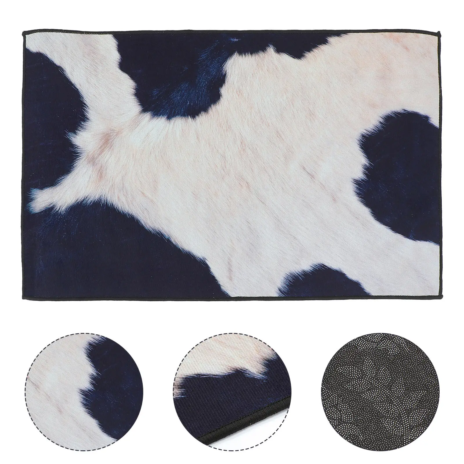 1Pcs Anti-Slip Floor Cushion with Animal Pattern Soft Wear-Resistant Design Ideal for Door Entry Hallway Hotel Guesthouse
