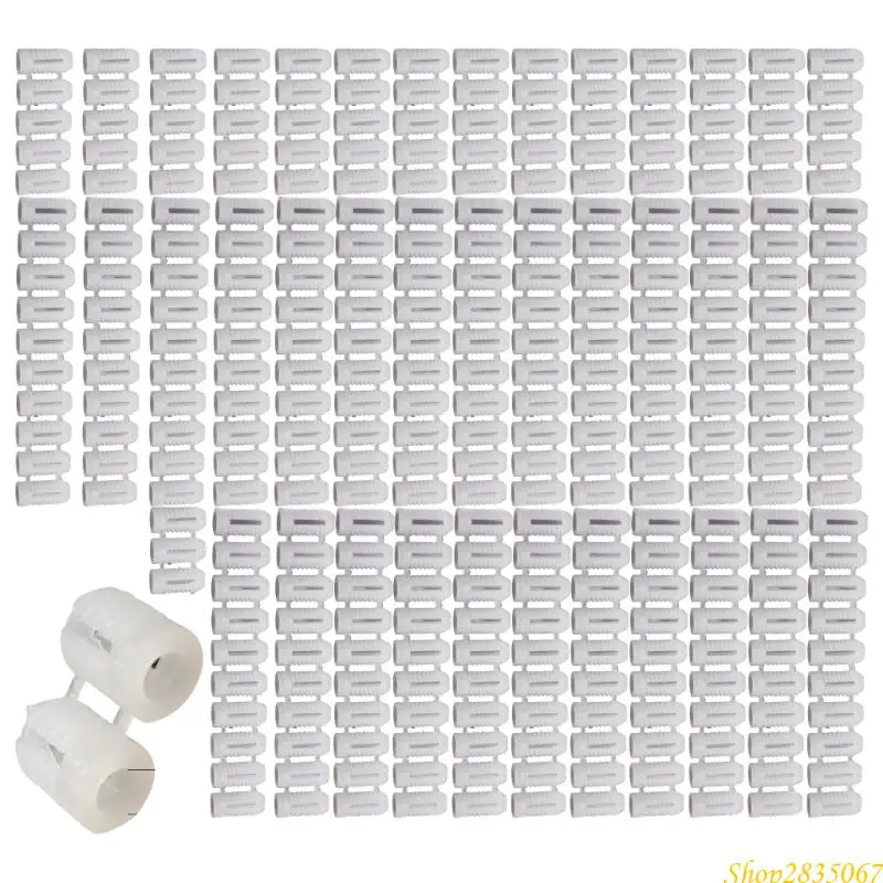 900pcs Accesorio anclaje plástico resistente para necesidades edificios profesionales 831F