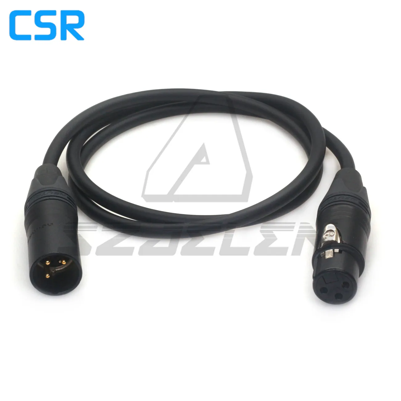 XLR3 pin to XLR3 Pin Female Camera Battery Power Cord