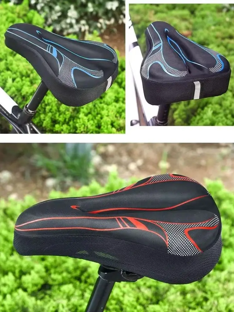 AliExpress NONE Bicycle seat cushion, saddle cover, men's and women's bicycle seat cushion, adjustable soft cushion bicycle seat cushion