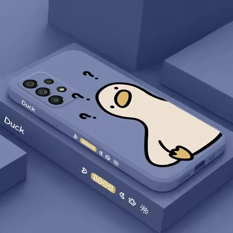 What A Duck Phone Case For Samsung A56 A36 A26 A54 A34 A14 A24 A73 A53 A33 A23 A13 A03 A72 A52 A32 A22 A15 A25 A35 A55 4G 5G