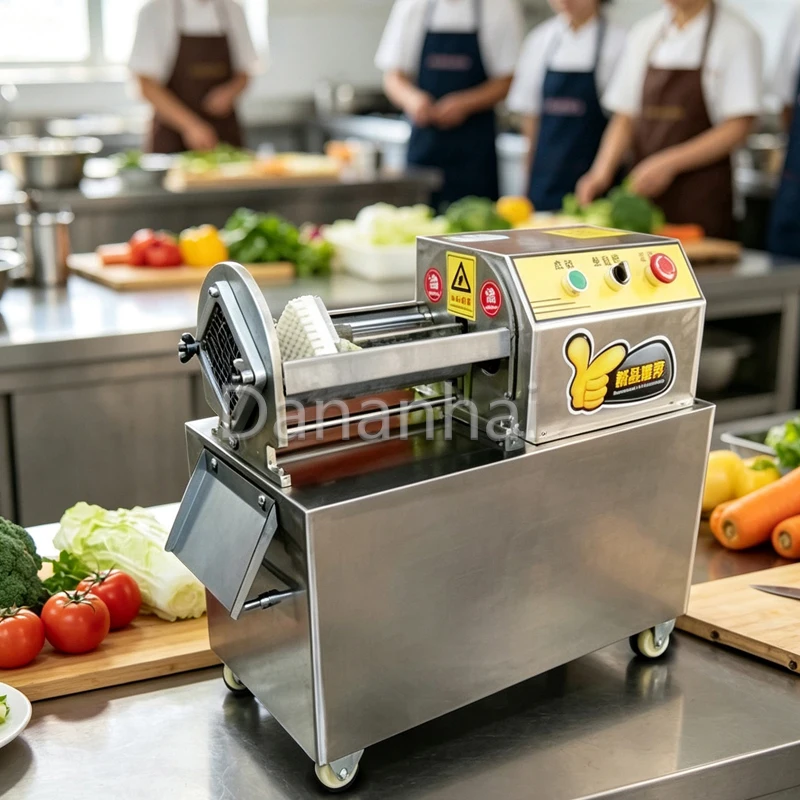 Electric Multifunctional Stainless Steel Potato Chip And Carrot Slicer Vegetable And Fruit Shredder for Kitchen
