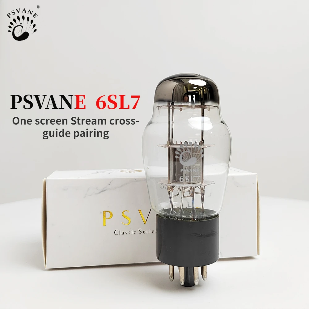 PSVANE HiFi 6SL7 Vacuum Tube Replace 6H9C 6N9P 6SL7 5691 ECC35 Hifi Audio Vintage Tube AMP DIY Factory Matched