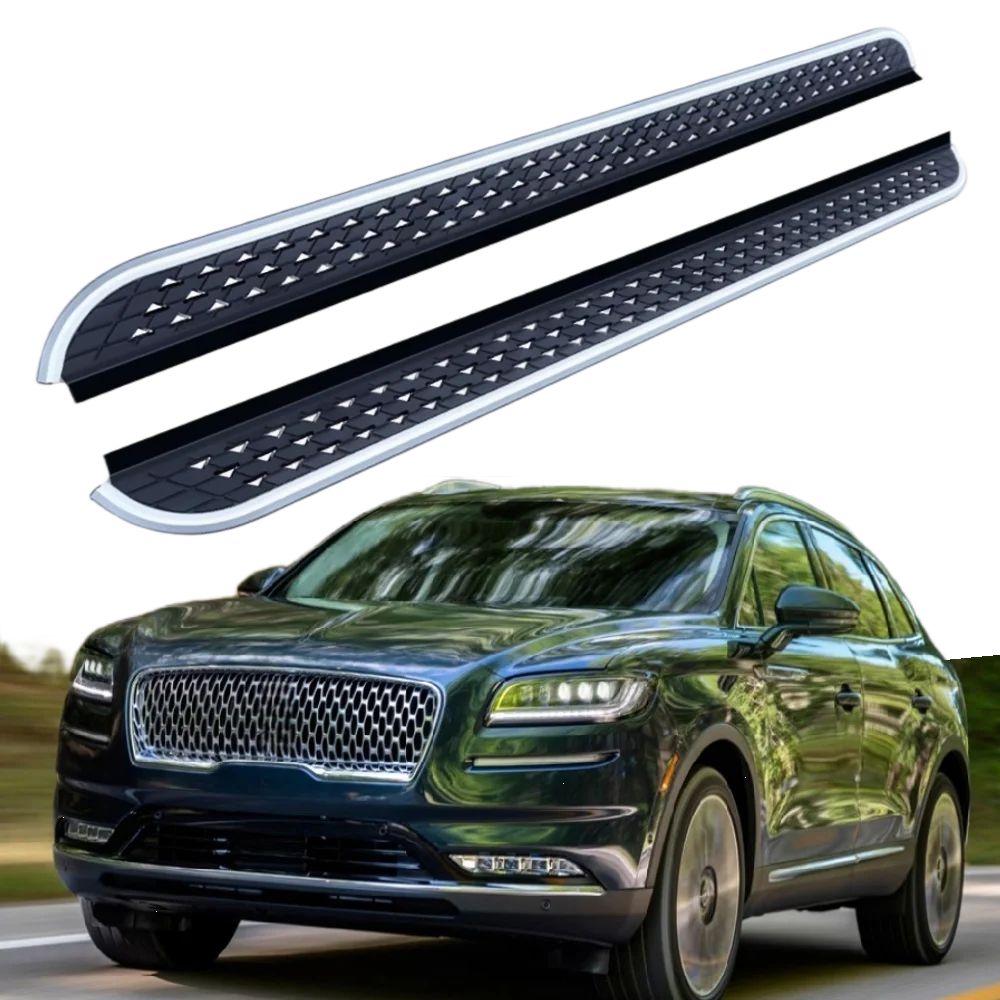 

Vulixyuan 440 LBS Aluminum Running Board Compatible with Lincoln Nautilus U540 2019-2023 Side Steps With non-slip texture 2PCS
